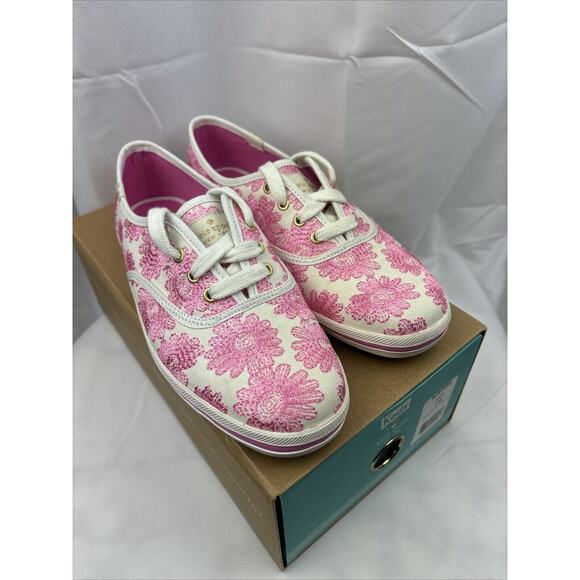 kate spade Shoes - Kate Spade x Keds White-Pink Floral Daisy Sneakers US Sz 7 BN IN BOX